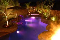 Imagine Outdoor Pool Lighting effects that get all the attention